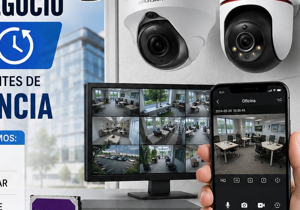 Sistema de videovigilancia y monitoreo CCTV